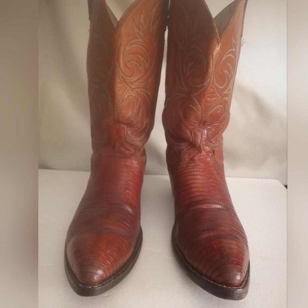 Men's DAN POST LIZARD Boots Size 10.5